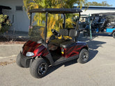 2020 E-Z-GO RXV Elite Lithium Red Streaker Golf Cart for Sale (Red Streaker) image 0
