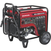 Honda EM6500S iAVR Series Portable Generator, 6500 Surge Watts, 5500 Rated Watts, Electric Start, Model# EM6500SXK2AN image 0