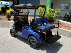 2020 E-Z-GO Lithium RXV Elite Golf Cart for Sale Electric Blue image 1