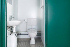 1+1 Double Mains Toilet 8Ft x 5Ft (Green) image 1