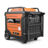 GENMAX, Portable Inverter Generator, 9000w, Surge Watts 9000 Rated Watts 7600 Voltage 120/240 Model# GM9000ie image 0