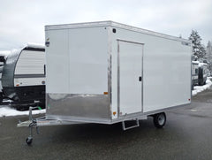 2024 Mission Trailers 101×12 Aluminum 2 Place Crossover 3.0 w/Side X Side Pkg, Rear Canopy image 0