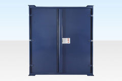 12Ft x 8Ft Steel Store Cabin (Suitable for stacking) image 0