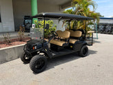 2017 E-Z-GO L6 Gas Kawasaki Street Legal Golf Cart for Sale image 0