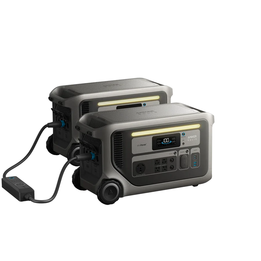 2 x Anker SOLIX F3000 Portable Power Stations Kit image 2