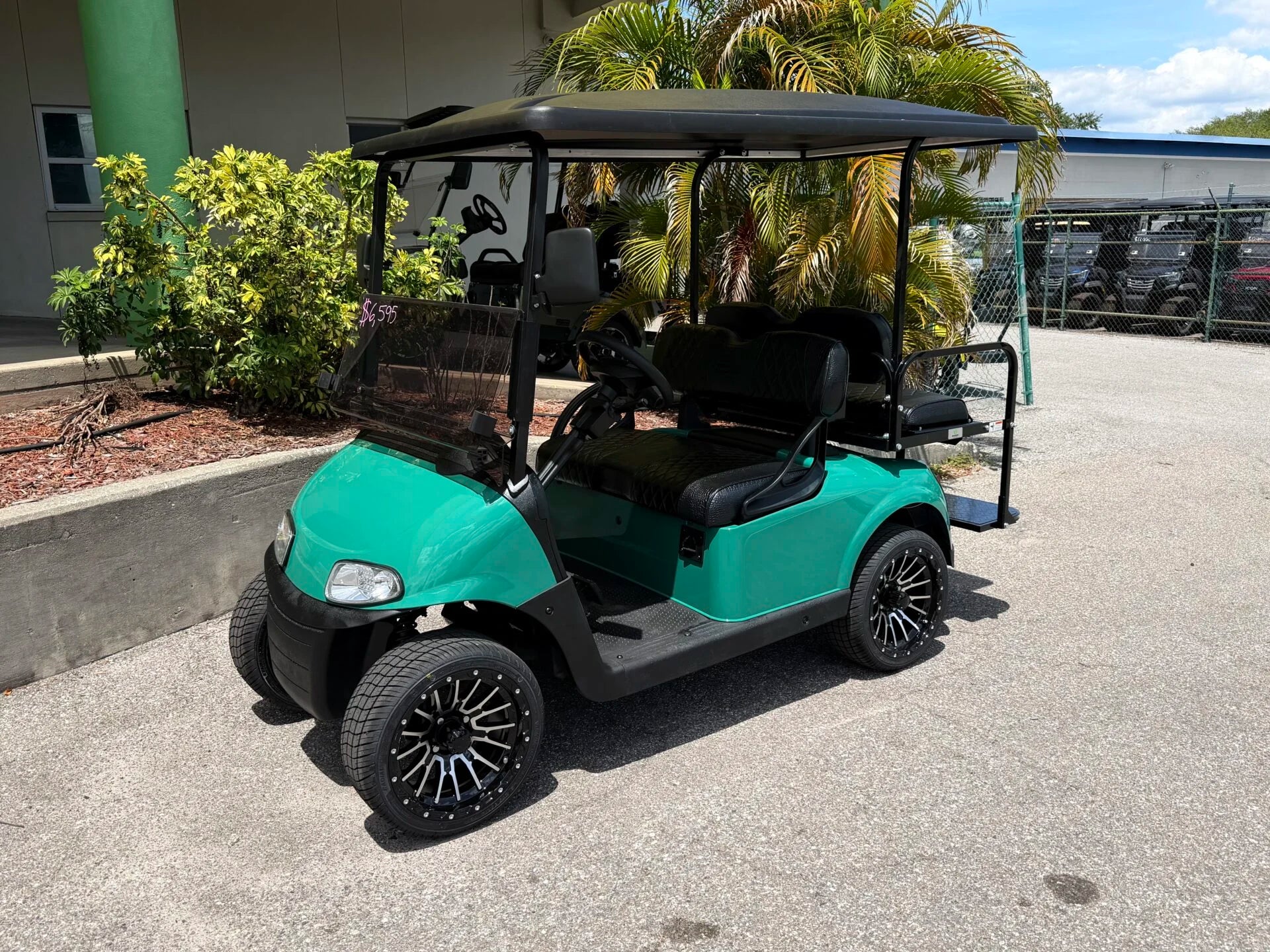 2020 E-Z-GO RXV Elite Lithium Golf Cart for Sale (Aqua) image 0