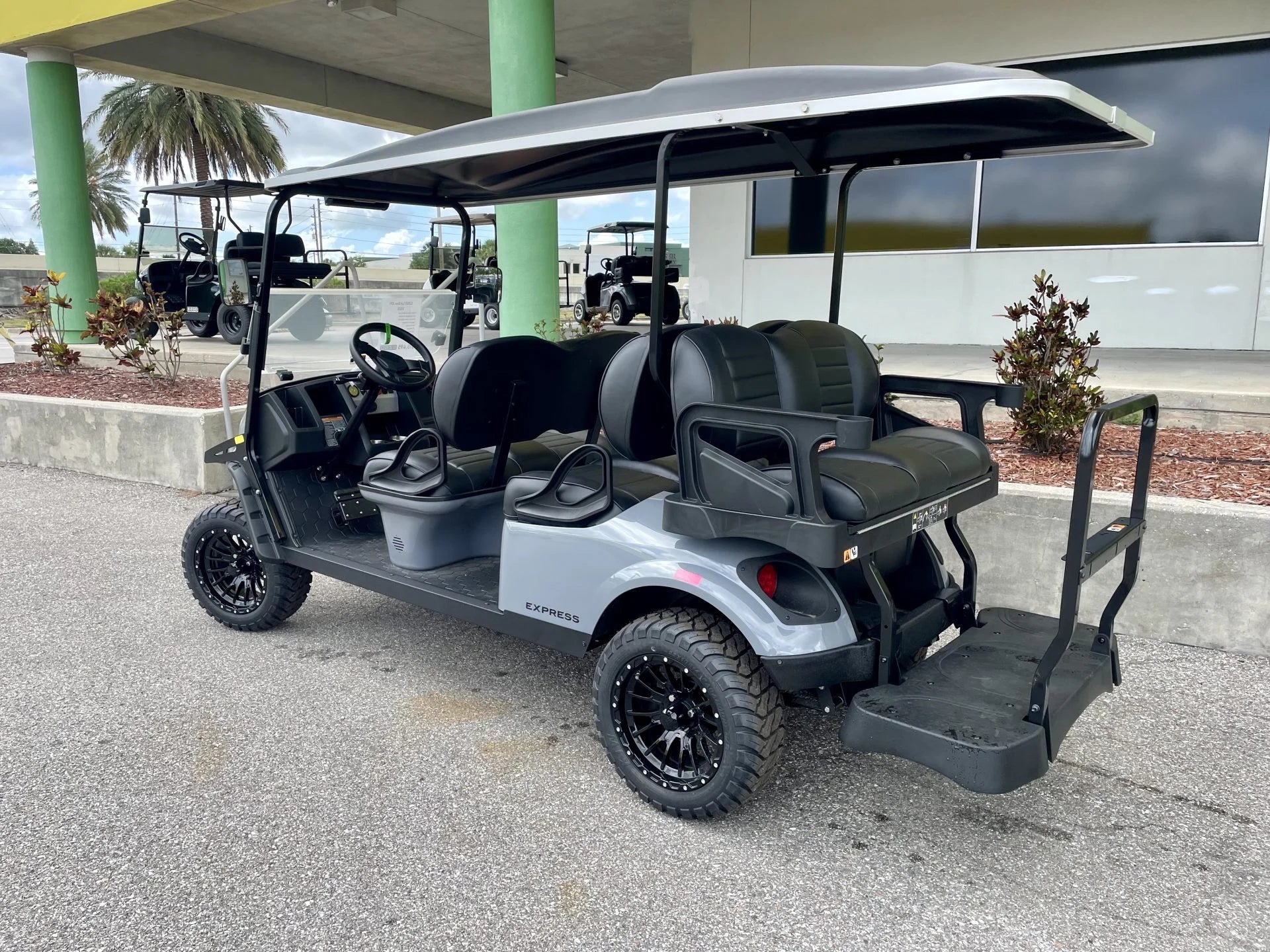 2026 E-Z-GO L6 Gas Kawasaki Street Legal Golf Cart for Sale image 1