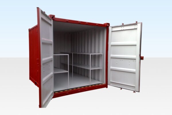 10 x 8ft Flat Floor Bunded Store image 0