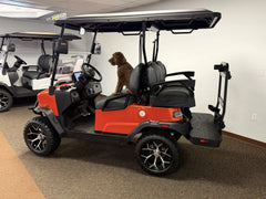 2026 Denago EV Nomad XL Golf Cart for Sale (Red) image 1