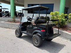 2020 Club Car Tempo Lithium Lifted Golf Cart for Sale Black image 1