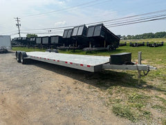 2025 JF Trailers 7×35 Galvanized Car Trailer – Torsion Axles image 0