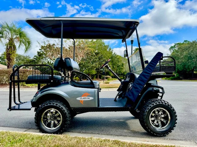 2017 E-Z-GO Express S4 Clays Limited Edition Golf Cart for Sale image 7