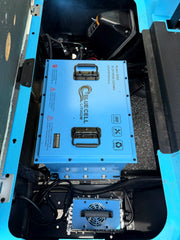 2020 E-Z-GO TXT Blue Cell Lithium Lifted Golf Cart for Sale image 2
