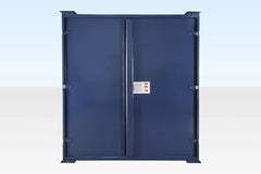12Ft x 8Ft Steel Store Cabin (Suitable for stacking) image 0