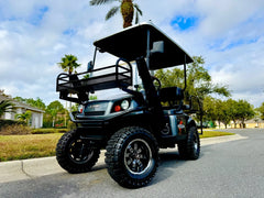 2017 E-Z-GO Express S4 Clays Limited Edition Golf Cart for Sale image 0