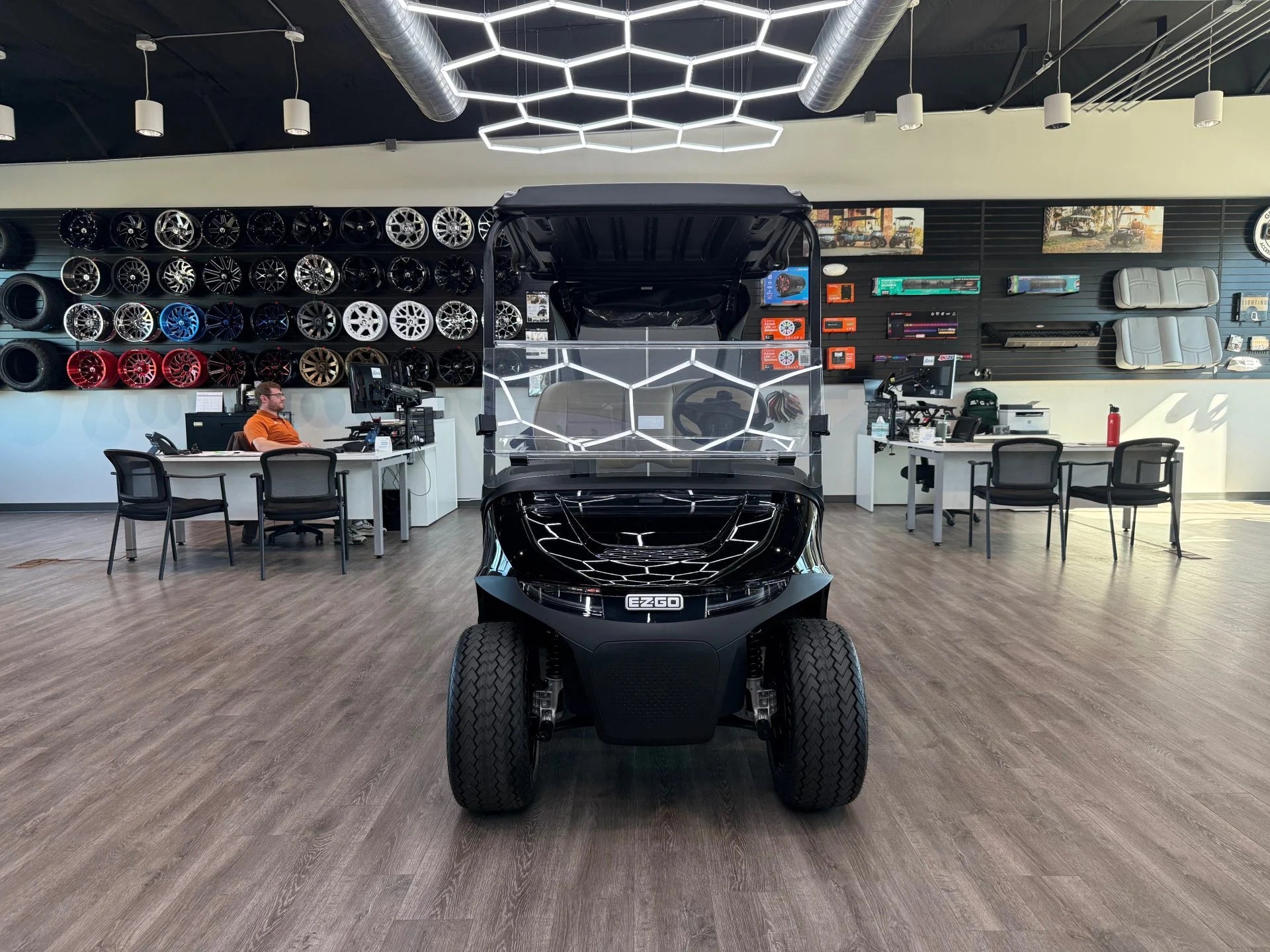 2026 E-Z-GO RXV 2 Golf Cart for Sale (Black) image 1