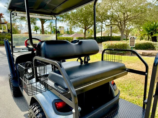 2017 E-Z-GO Express S4 Clays Limited Edition Golf Cart for Sale image 2