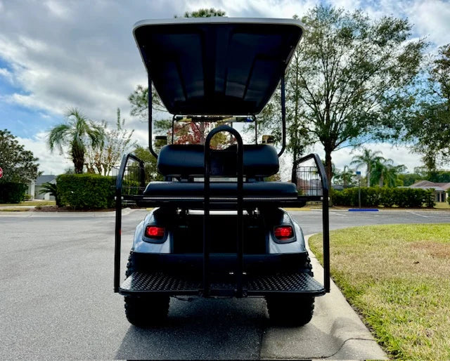 2017 E-Z-GO Express S4 Clays Limited Edition Golf Cart for Sale image 6