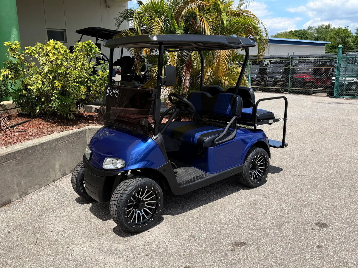 2020 E-Z-GO Lithium  RXV Elite Golf Cart for Sale Electric Blue image 0