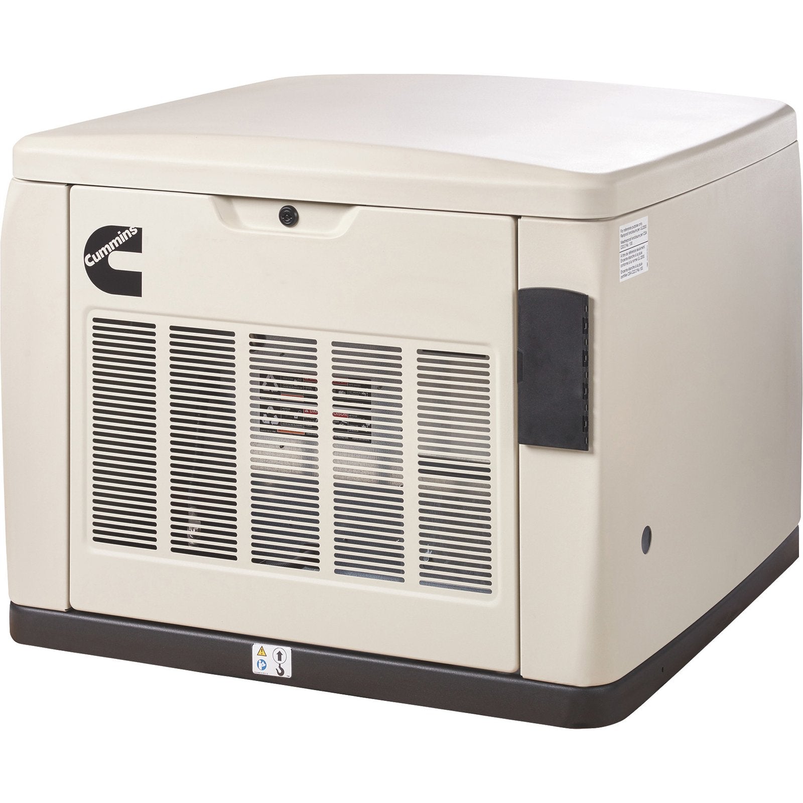 Cummins Power, QuietConnect Air-Cooled Home Standby Generator and 200A ATS, Rated Kilowatts LP 20 Rated Kilowatts NG 18 Model# RS20ACE Extreme Cold with 200A SE ATS image 1