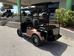 2020 E-Z-GO RXV Elite Lithium Golf Cart for Sale Rose Gold image 1