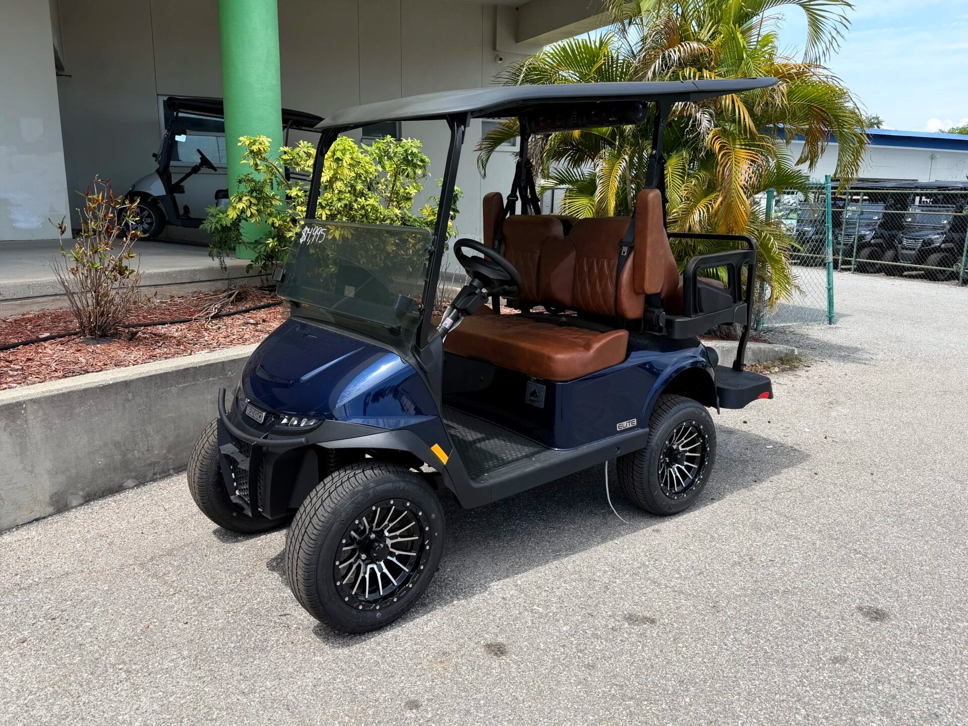 2026 E-Z-GO RXV 4 Summit XLT Golf Cart for Sale (Patriot Blue) image 0